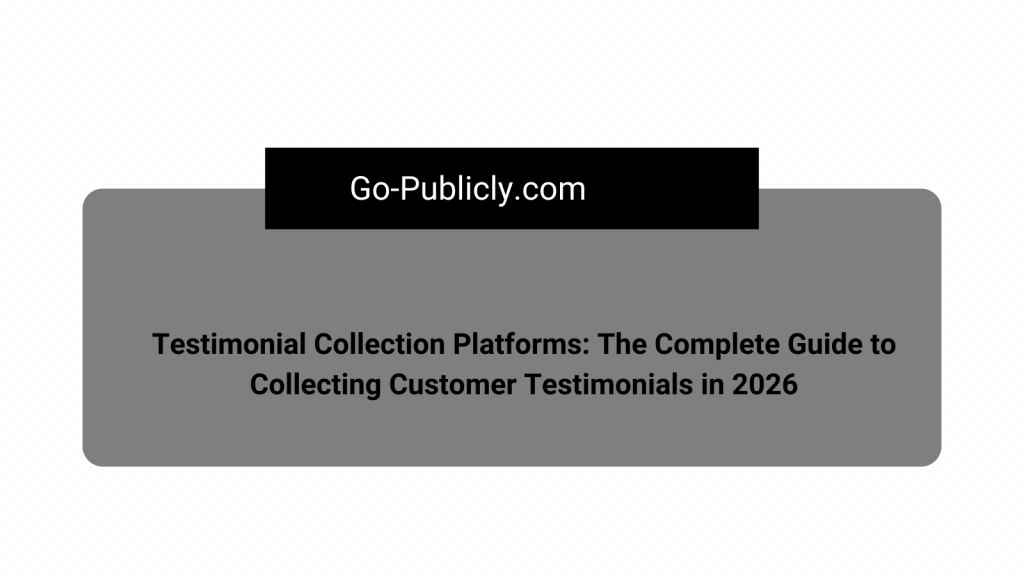 testimonial collection platforms dashboard for SaaS businesses