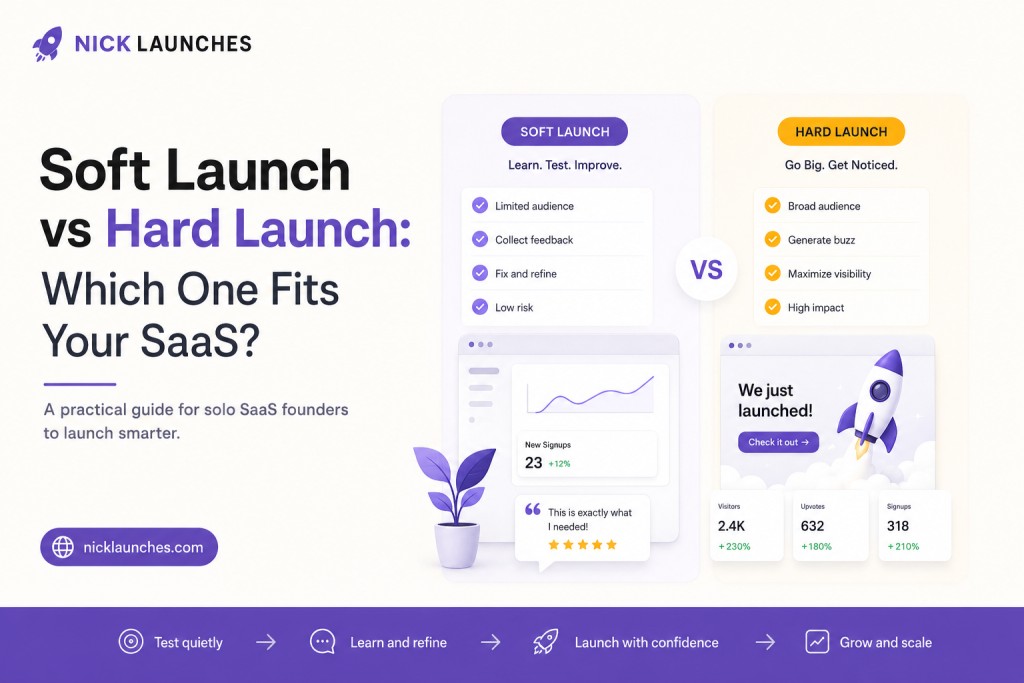soft launch vs hard launch
